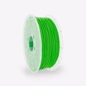Apple Green PETG 3D Printer Filament with a diameter of 1.75mm on a 1KG Spool.