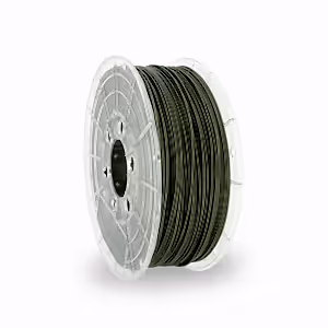 Brass PETG 3D Printer Filament with a diameter of 1.75mm on a 1KG Spool.