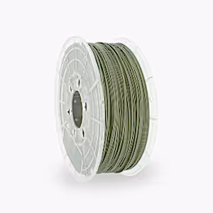 Brass PETG 3D Printer Filament with a diameter of 1.75mm on a 1KG Spool.