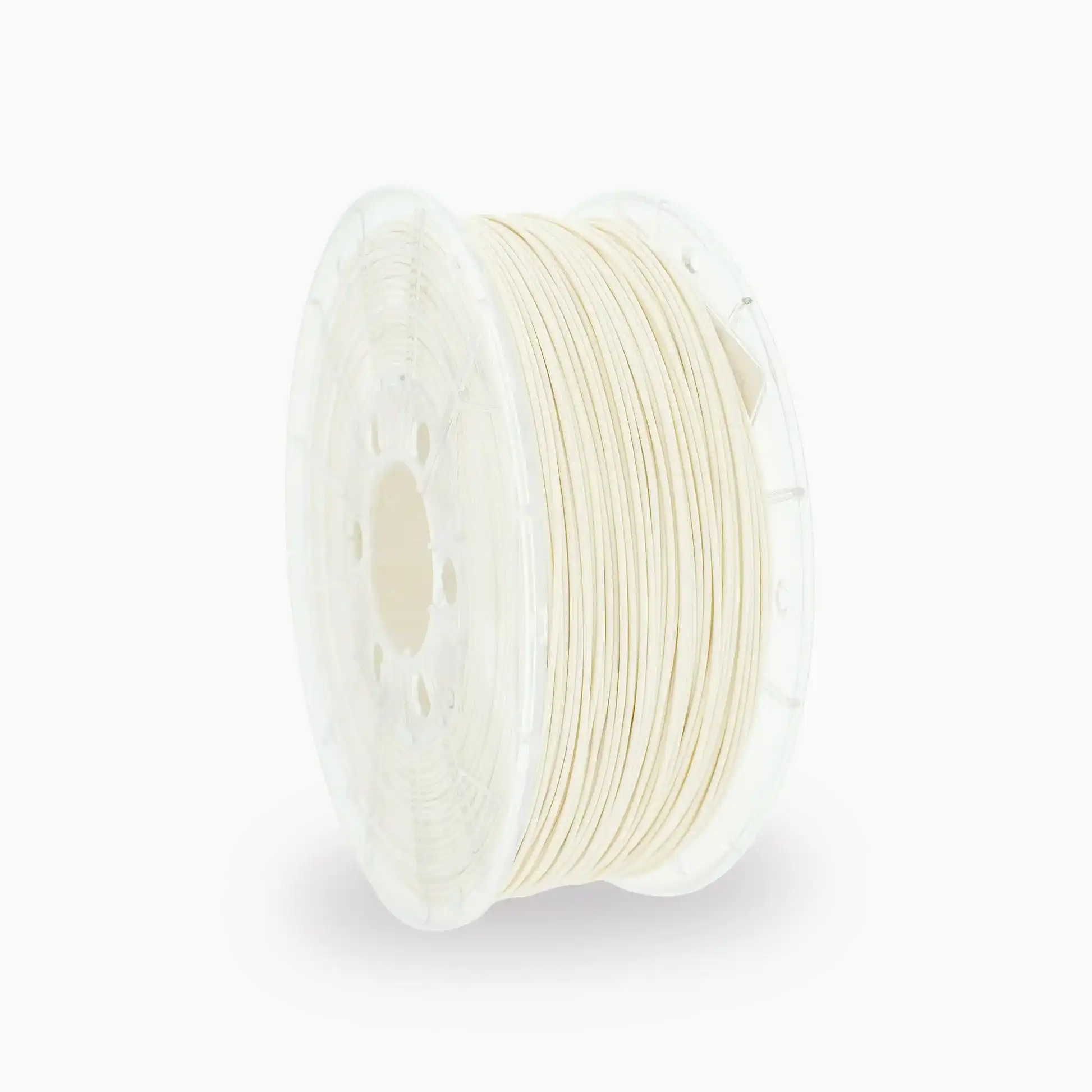 Cream PETG 3D Printer Filament with a diameter of 1.75mm on a 1KG Spool.
