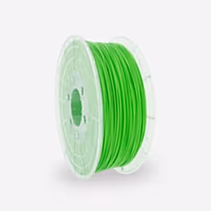 Apple Green PLA 3D Printer Filament with a diameter of 1.75mm on a 1KG Spool.