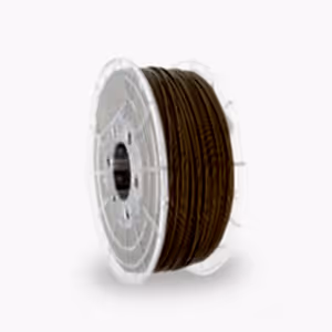 Bronze PLA 3D Printer Filament with a diameter of 1.75mm on a 1KG Spool.