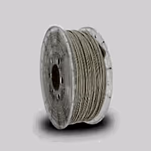 Cream PLA 3D Printer Filament with a diameter of 1.75mm on a 1KG Spool.