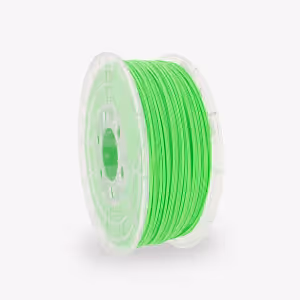 Fluor Green PLA 3D Printer Filament with a diameter of 1.75mm on a 1KG Spool.