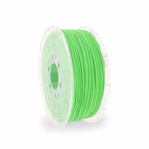 Fluor Green PLA 3D Printer Filament with a diameter of 1.75mm on a 1KG Spool.