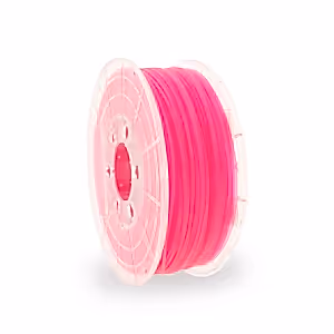 Fluor Pink PLA 3D Printer Filament with a diameter of 1.75mm on a 1KG Spool.