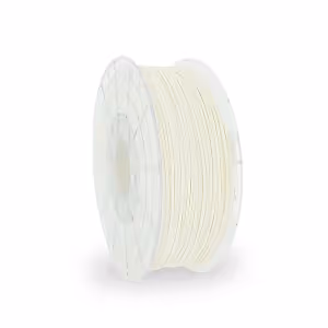 Pure White PLA 3D Printer Filament with a diameter of 1.75mm on a 1KG Spool.