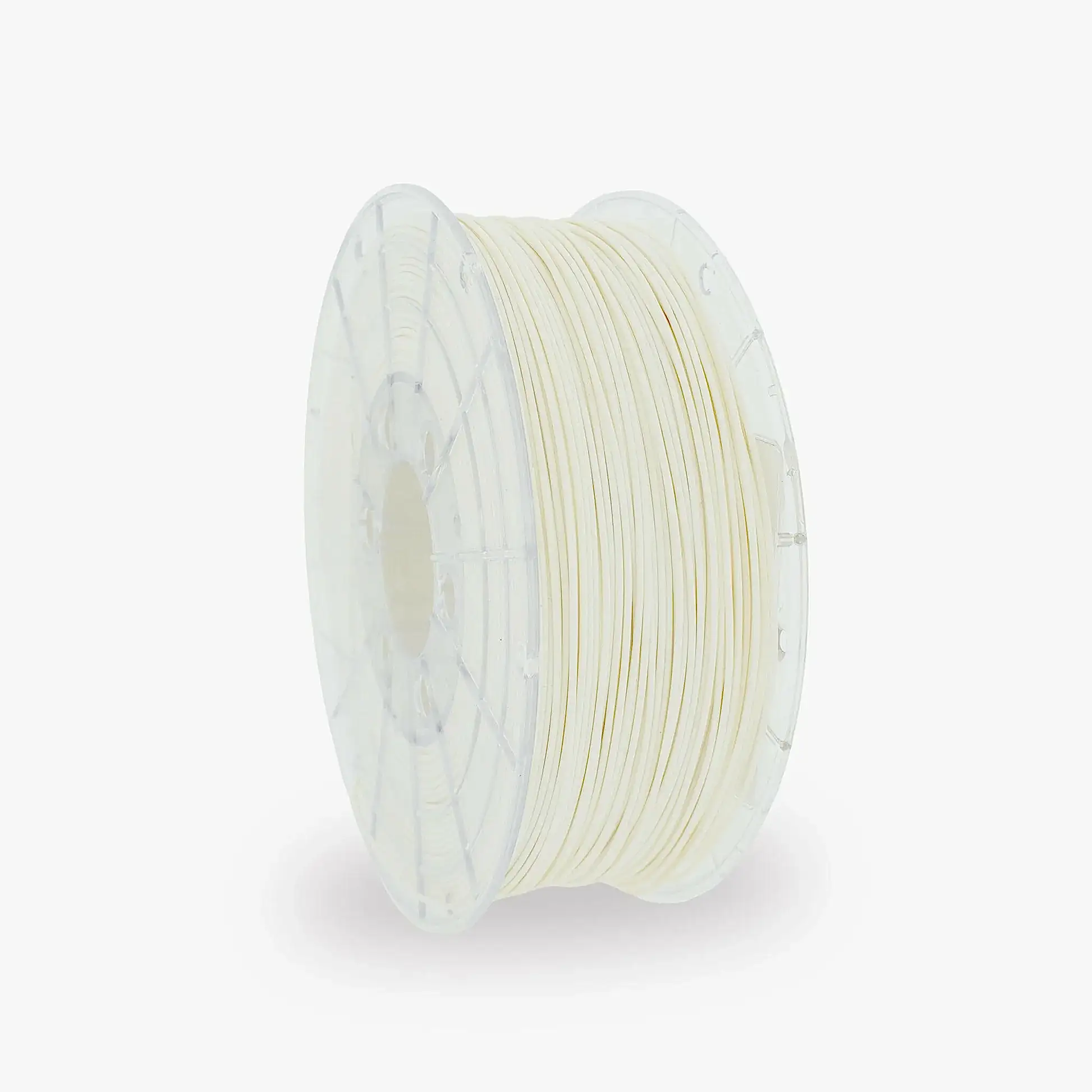 Pure White PLA 3D Printer Filament with a diameter of 1.75mm on a 1KG Spool.