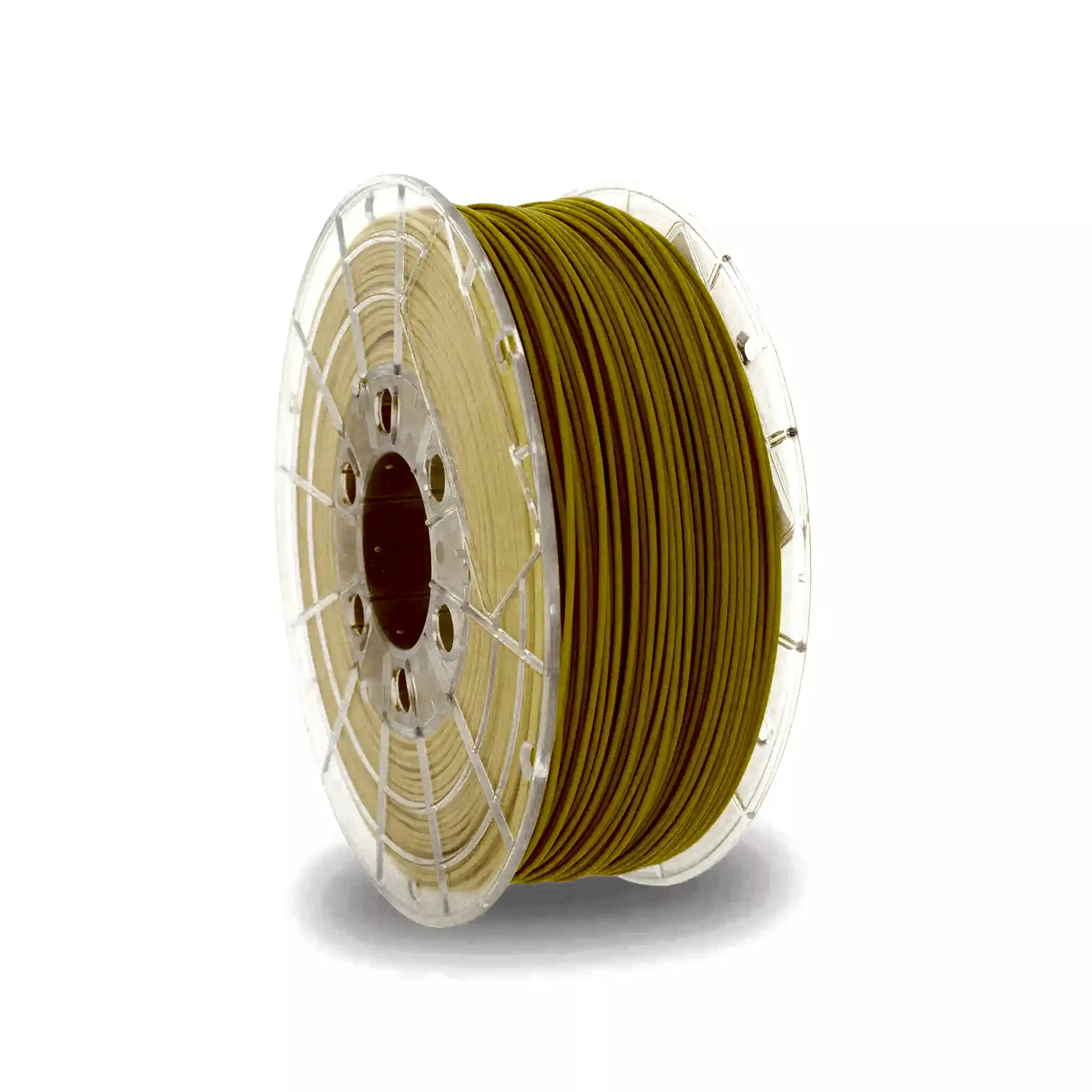 Traffic Yellow PLA 3D Printer Filament with a diameter of 1.75mm on a 1KG Spool.