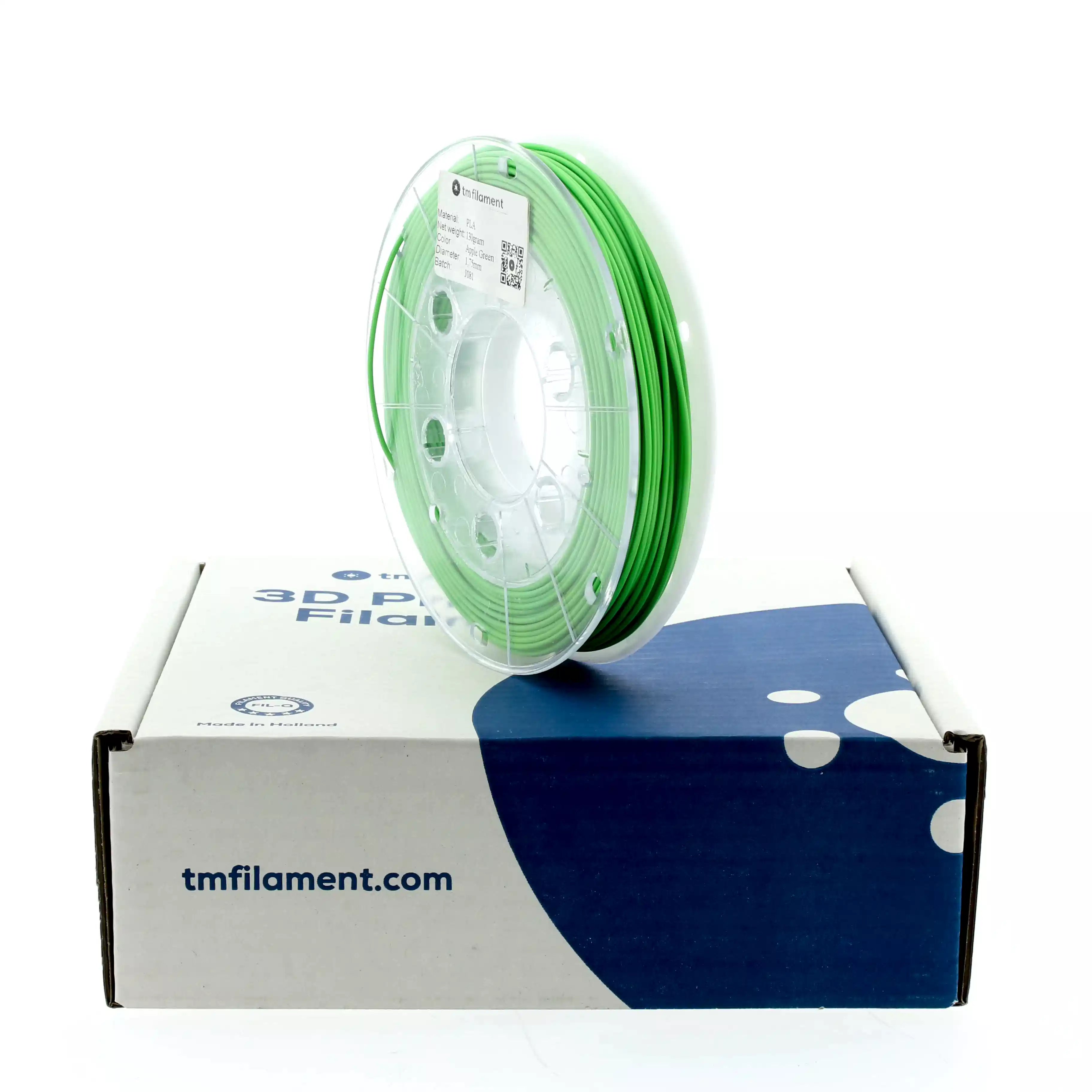 PLA - Apple Green SAMPLE 100 gram
