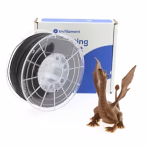 TMPremium-PLA TOUGH TRAFFIC BLACK 1,75mm 1KG - Tm3dFilament